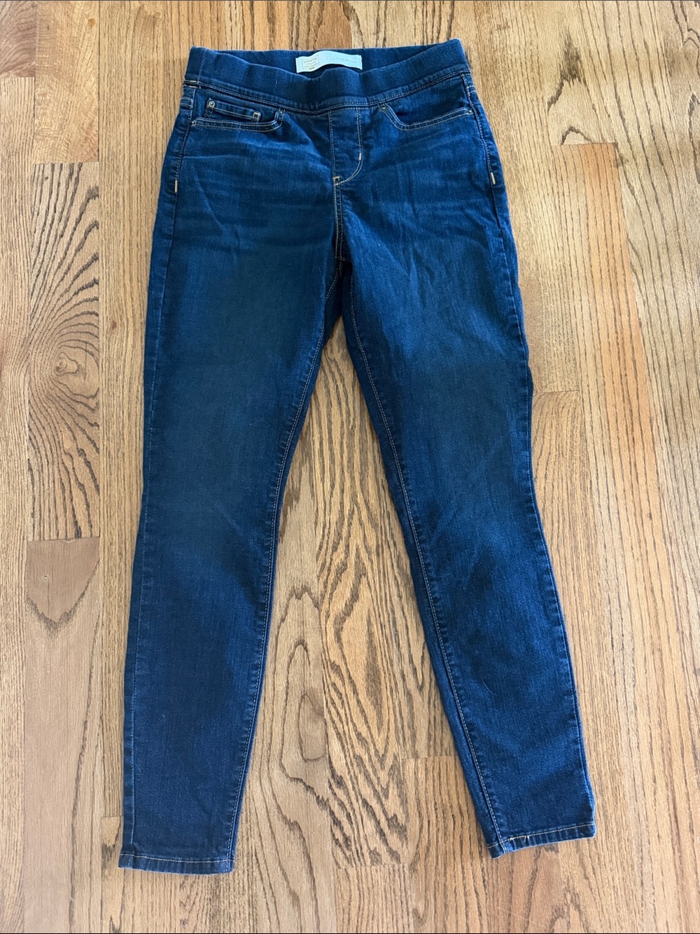 Levi Strauss Gold pull-on Skinny Dark Blue Women’s Stretch Skinny Jeans